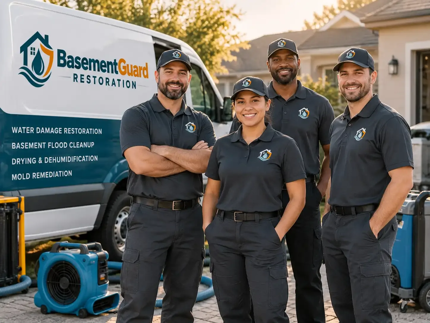Basement Water Damage Restoration company in Montrose, SD